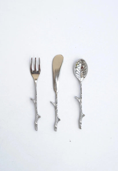 Cheese/Dessert Spoon Fork Set