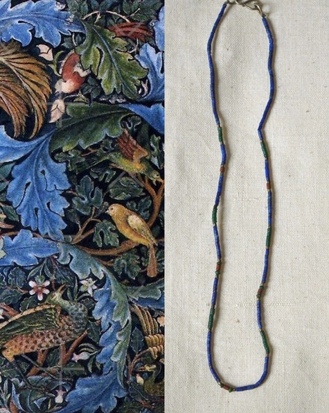 Vintage Semi Precious Stone Minimalist Necklace 1