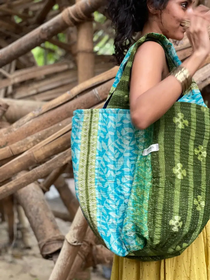 Vintage Kantha Summer Tote 2