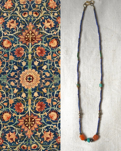 Vintage Semi Precious Stone Minimalist Necklace 2