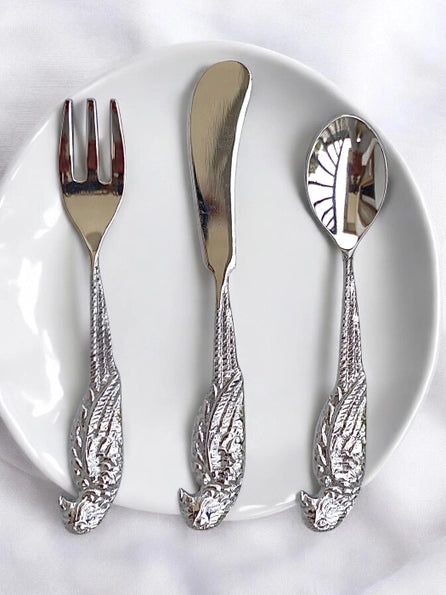 Cheese/Dessert Spoon Fork Set