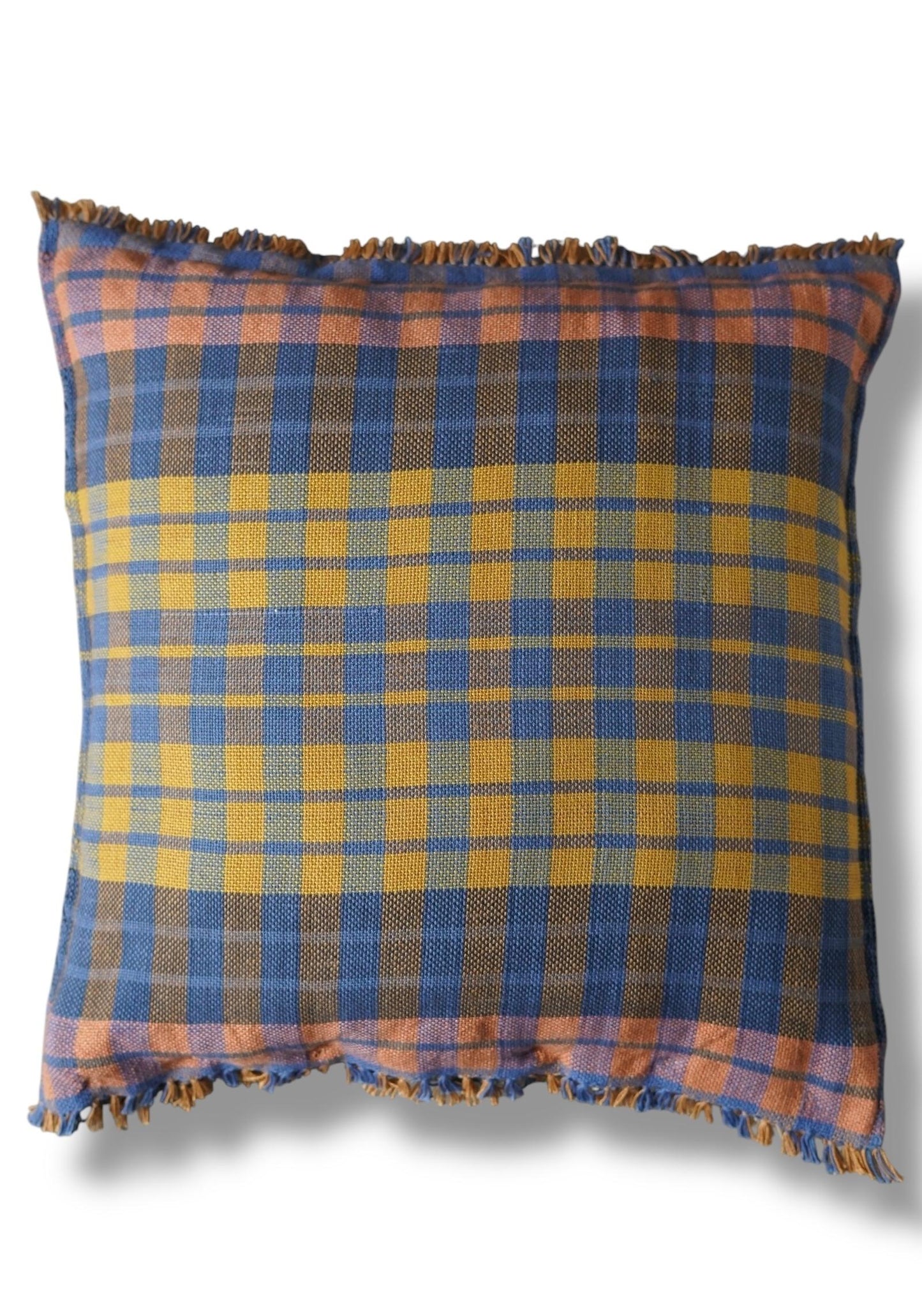 Handwoven Mid Century inspired Pillow Cover(20x20inch)