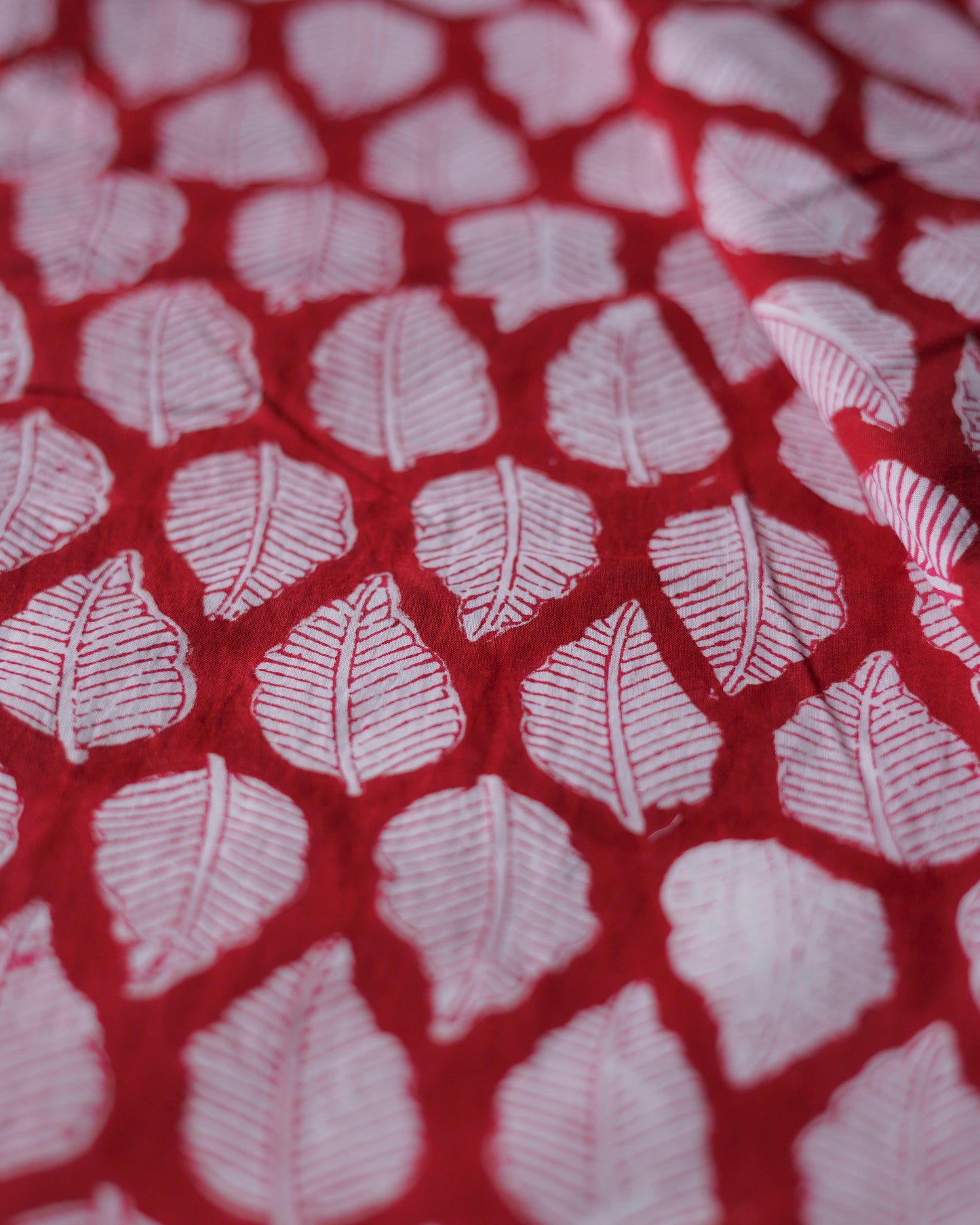 Wood Block Print  Baby Summer Quilt