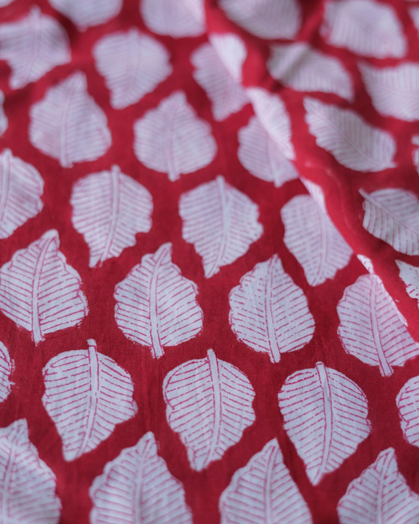 Wood Block Print  Baby Summer Quilt