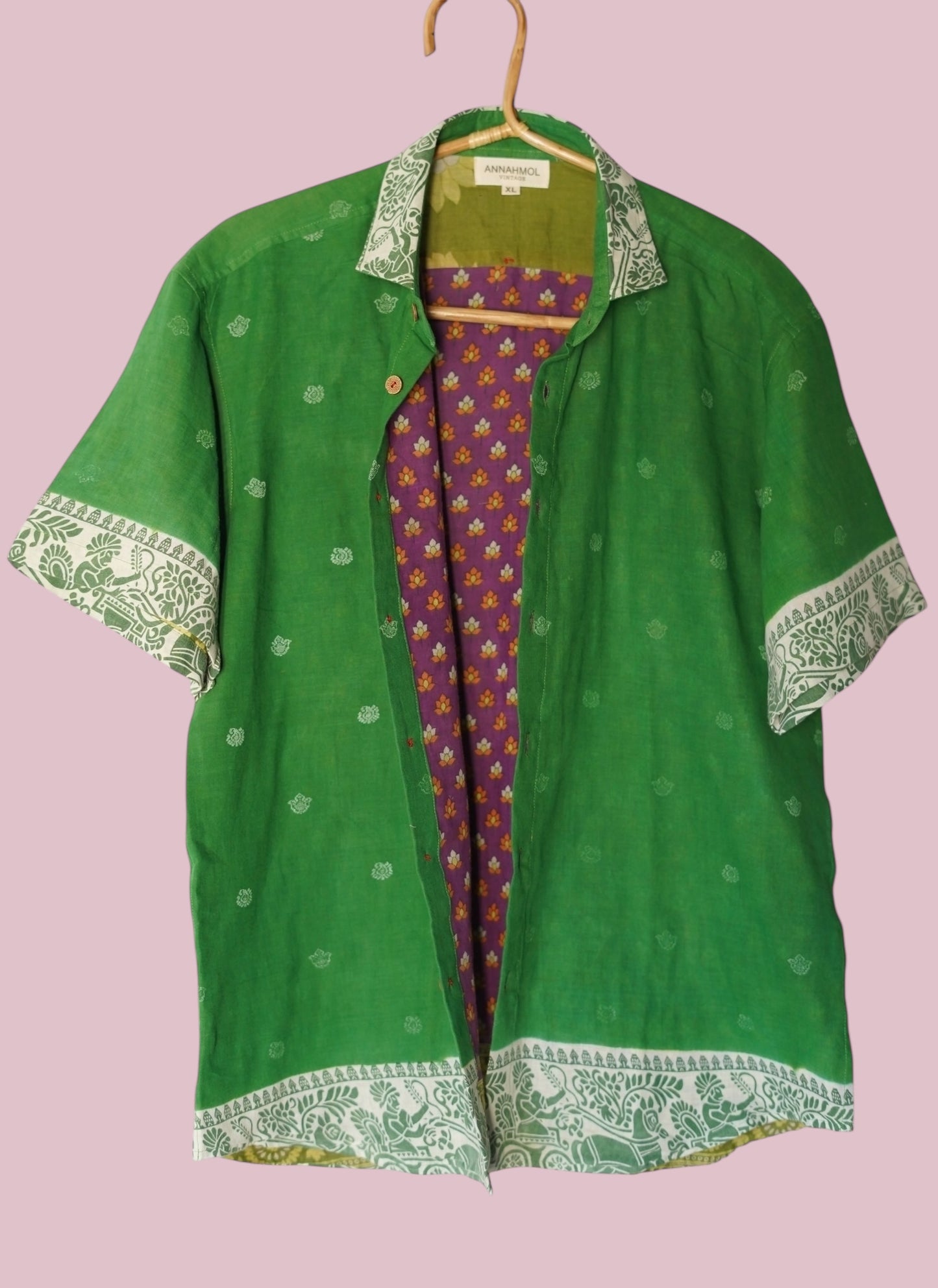 Upcycled Cotton Shirt