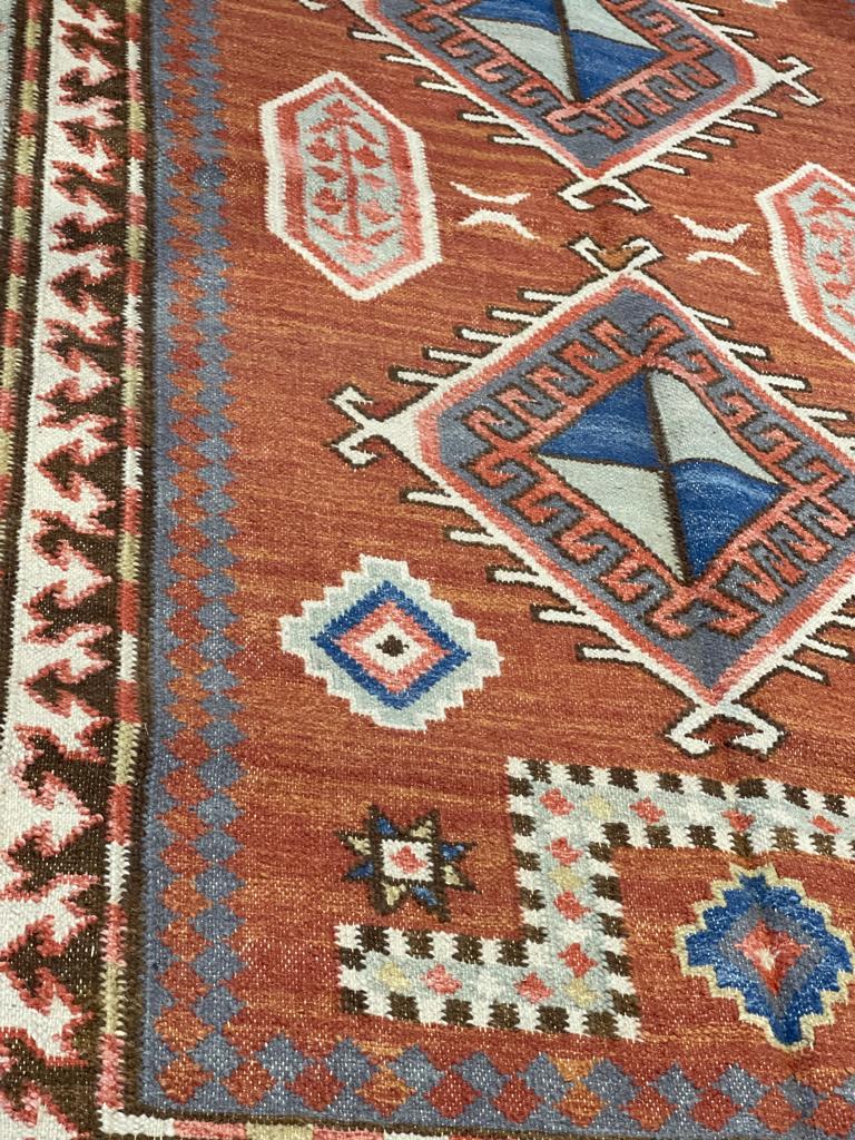 Hand Knotted Wool & Cotton  RUG 9 (5x8 ft)