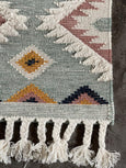 Hand Knotted Wool & Cotton RUG 12