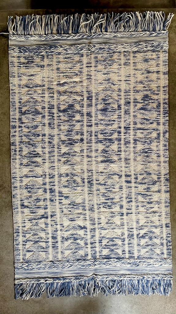 Hand Knotted Wool & Cotton RUG 51 (5x8 ft)