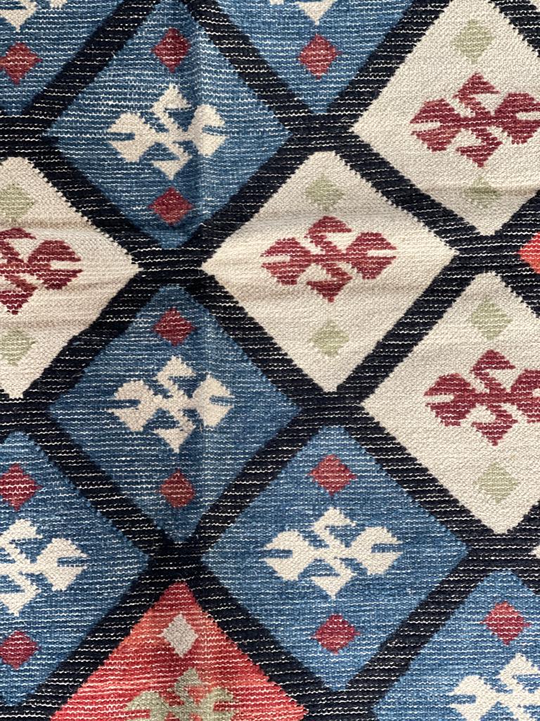 Hand Knotted Wool & Cotton RUG 58 (5x8 ft)