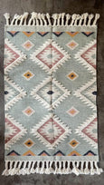 Hand Knotted Wool & Cotton RUG 12