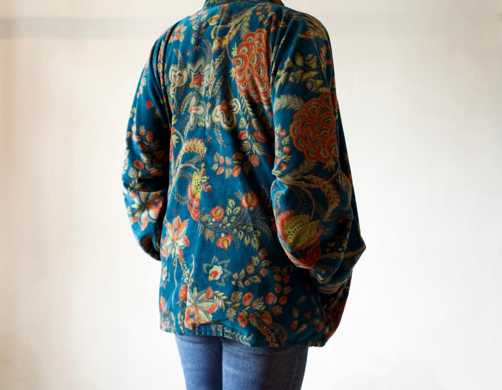 Mahala Velvet Drape Jacket