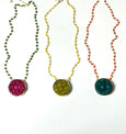 Palm Leaf Pendant : your weekend summer staple