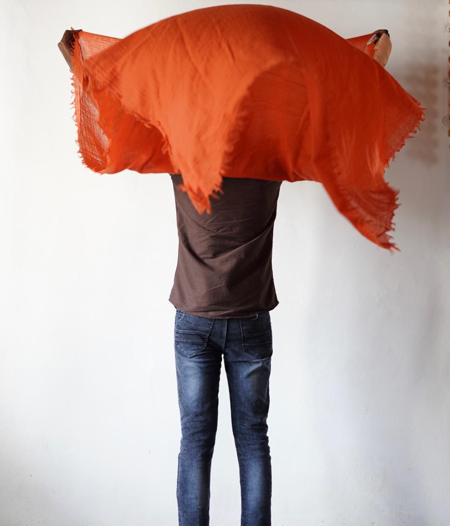 Loom Woven Wool Scarf