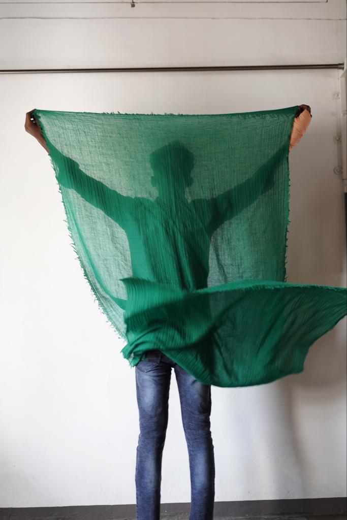 Loom Woven Wool Scarf