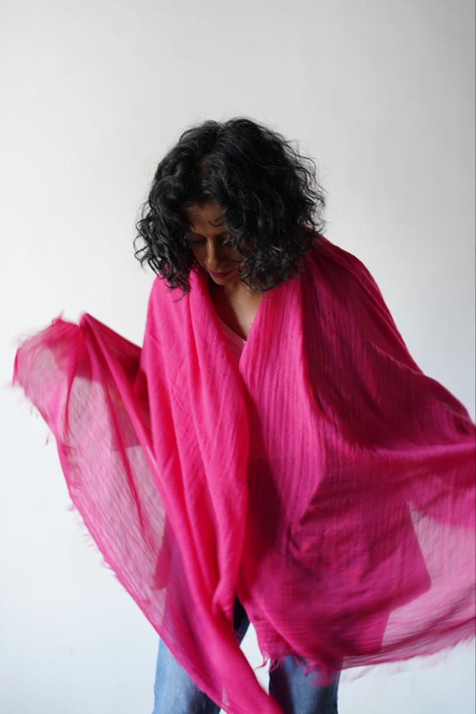 Loom Woven Wool Scarf