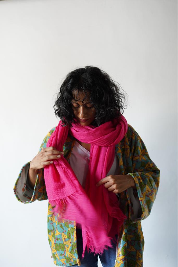 Loom Woven Wool Scarf