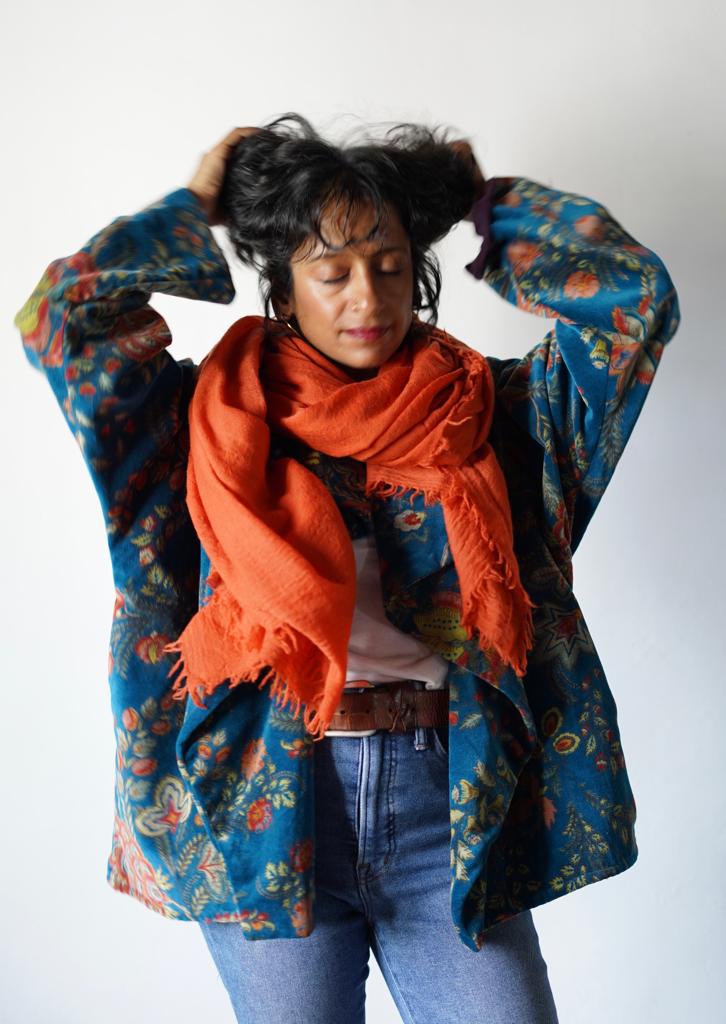 Loom Woven Wool Scarf