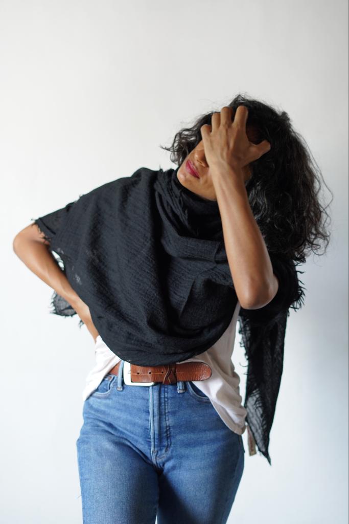 Loom Woven Wool Scarf