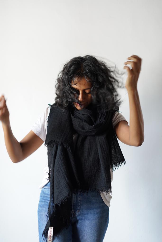 Loom Woven Wool Scarf