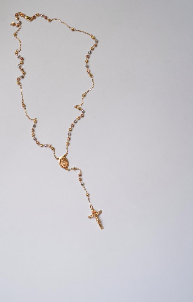 Rosary : 18k Gold