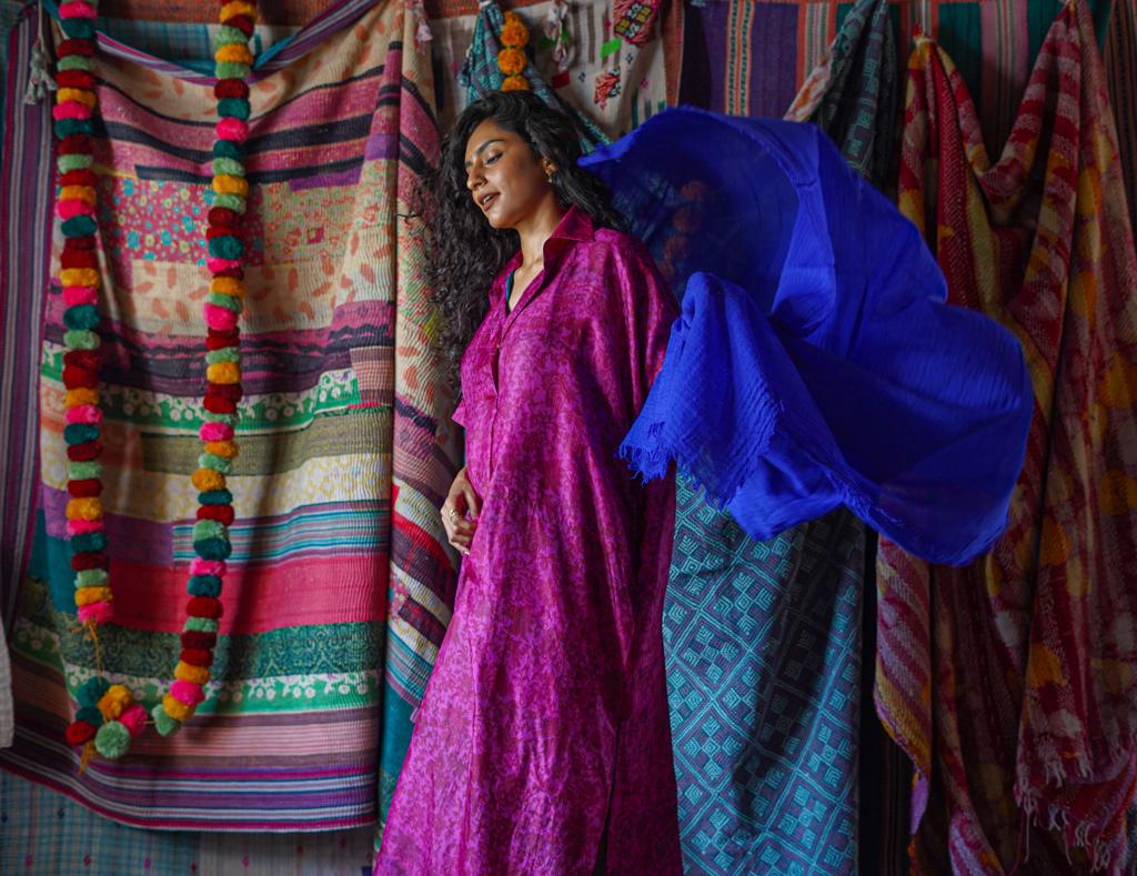 Loom Woven Wool Scarf