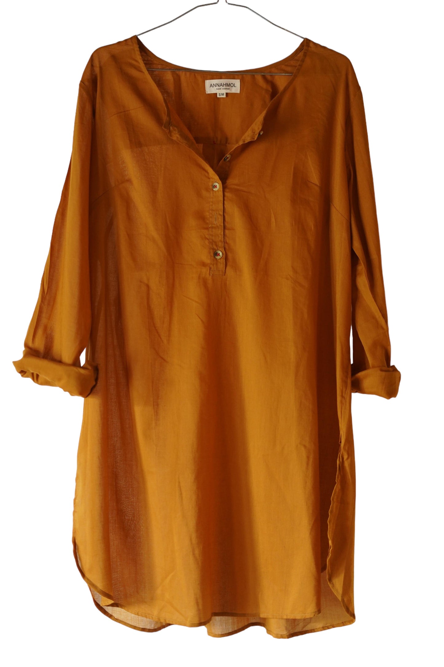 Summer Soft Muslin Cotton Tunic