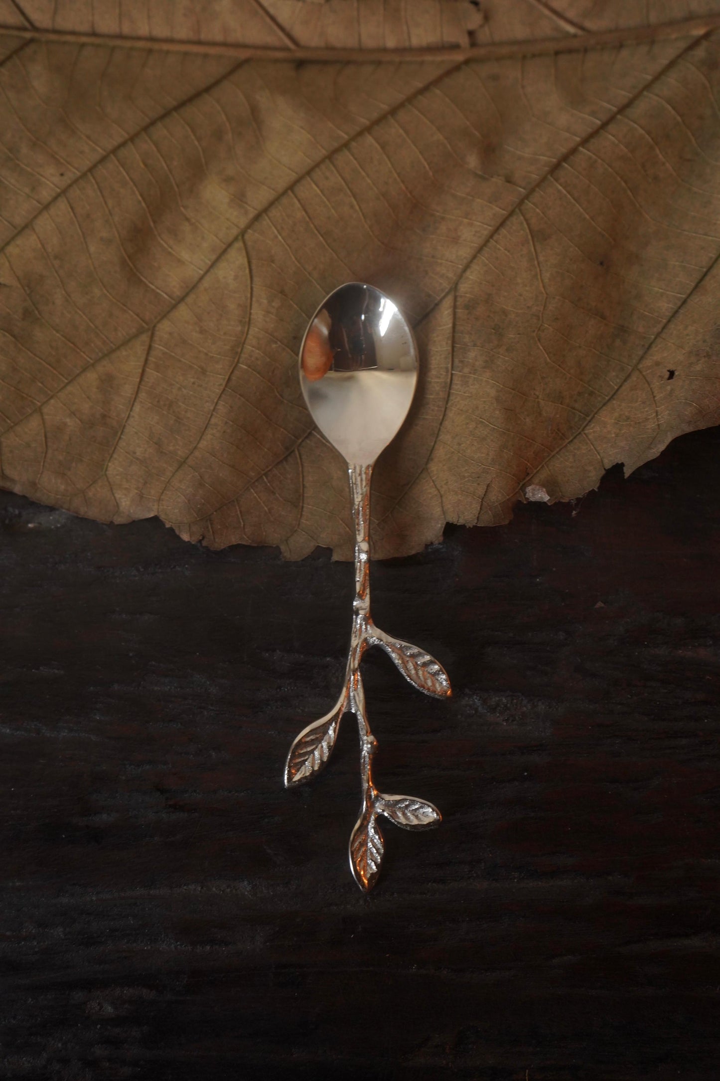 Pecan Leaf Spoon Set