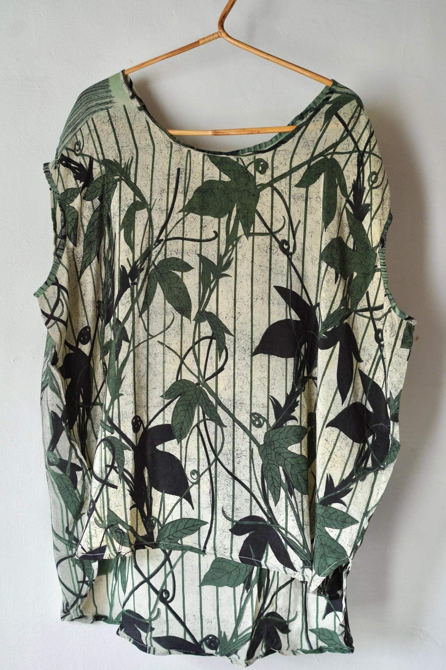 Paros Free Size Vintage Silk Fluid Top