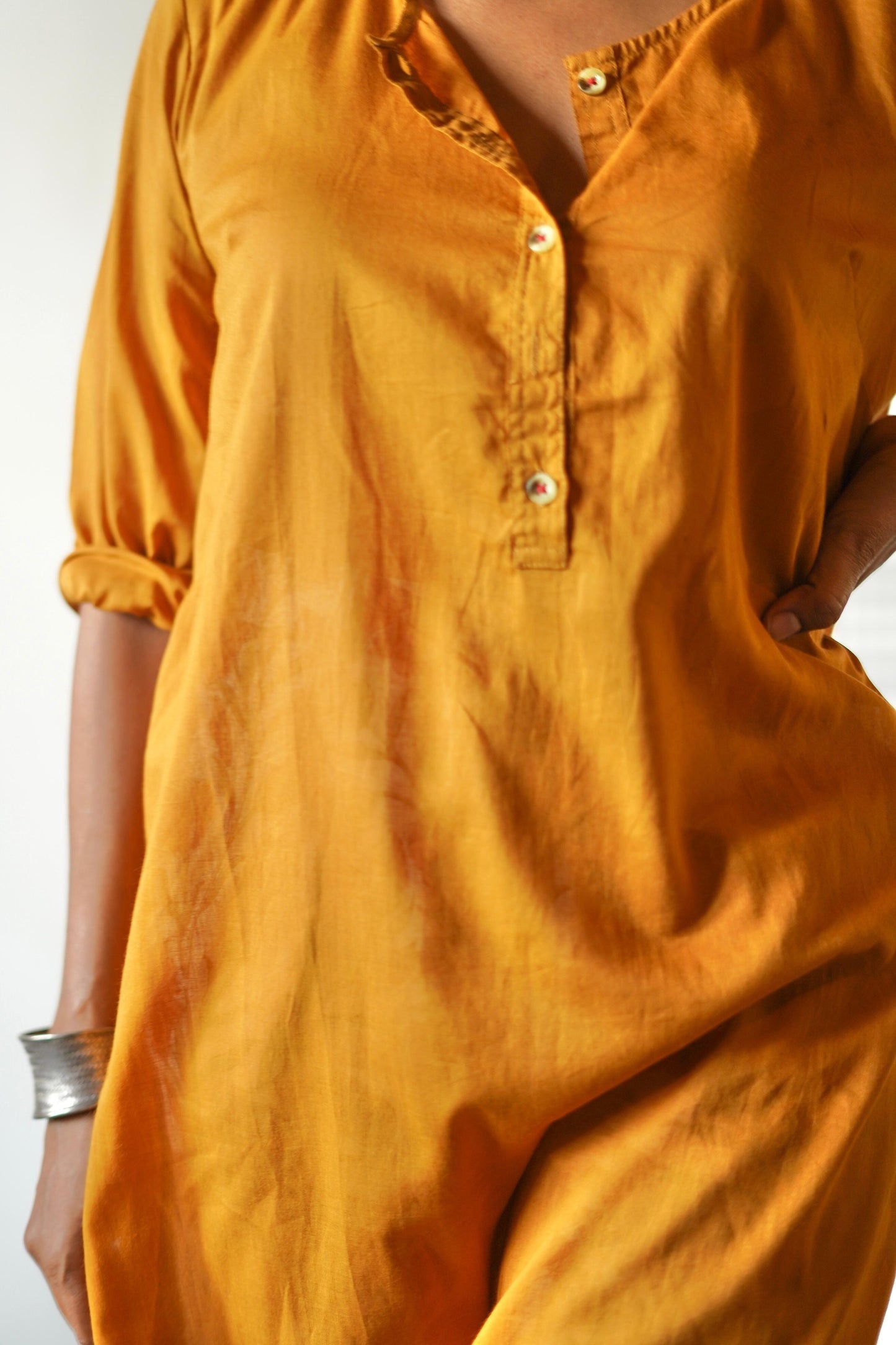 Summer Soft Muslin Cotton Tunic
