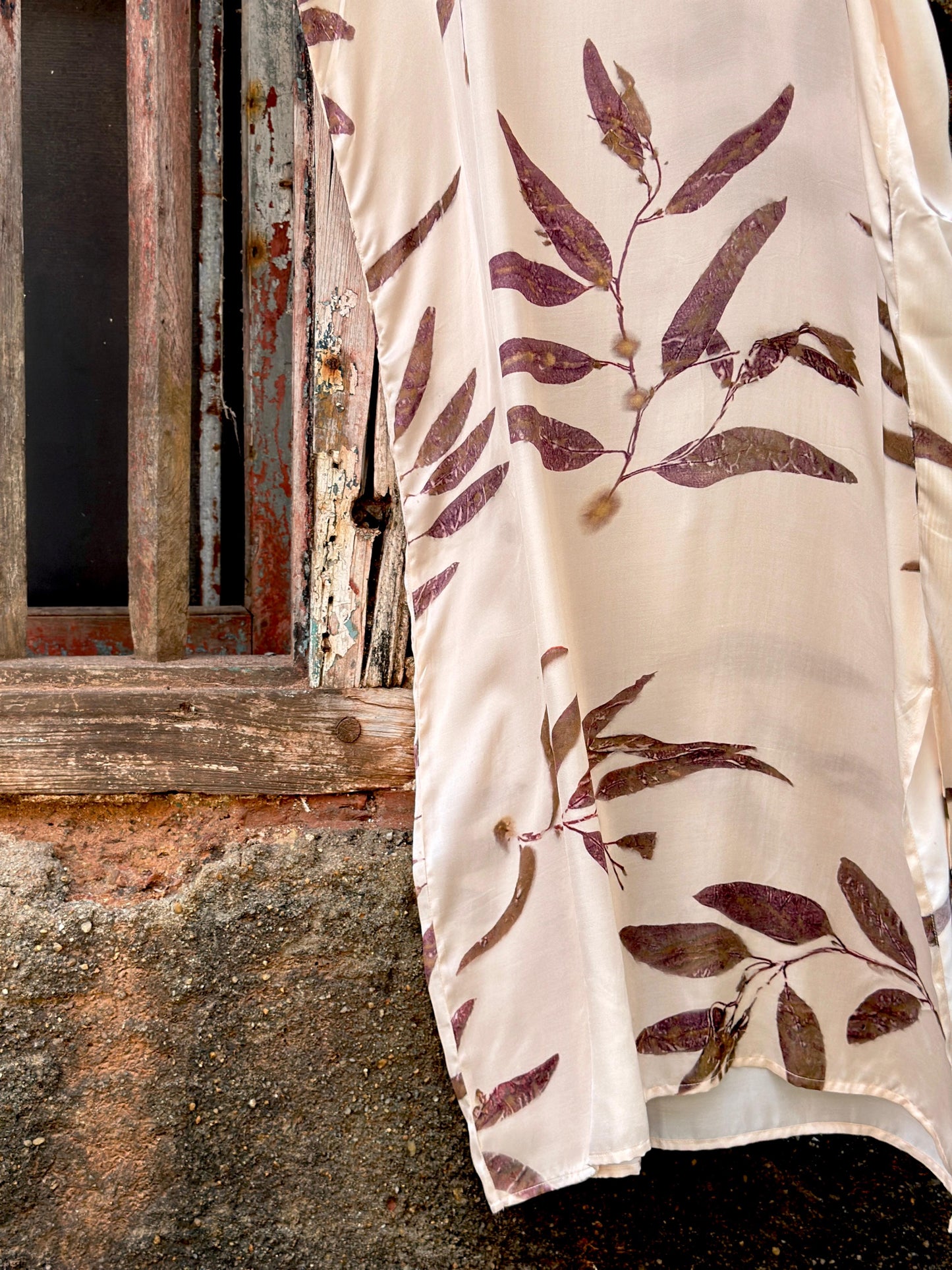 Shola Eco Print Dress