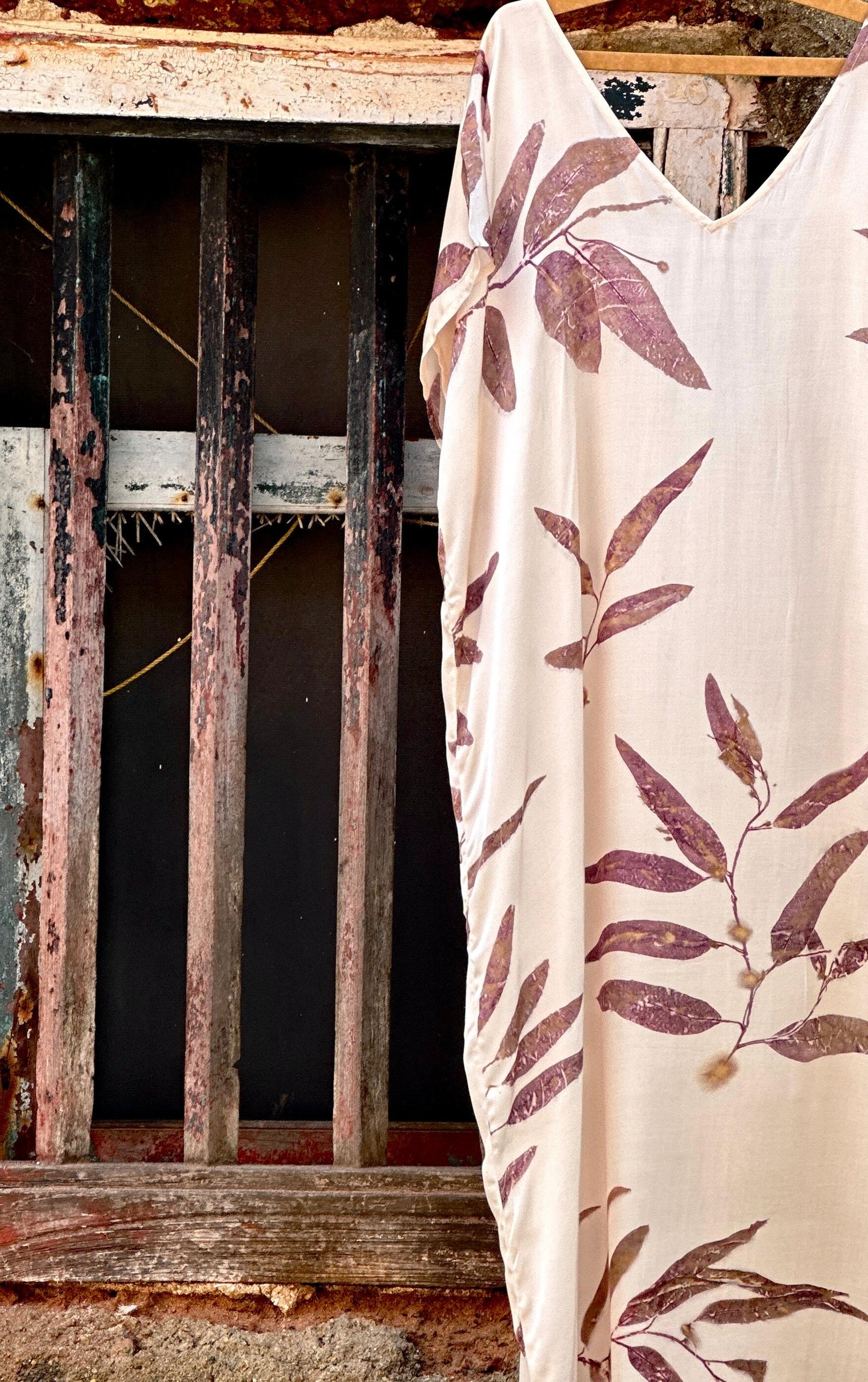 Shola Eco Print Dress