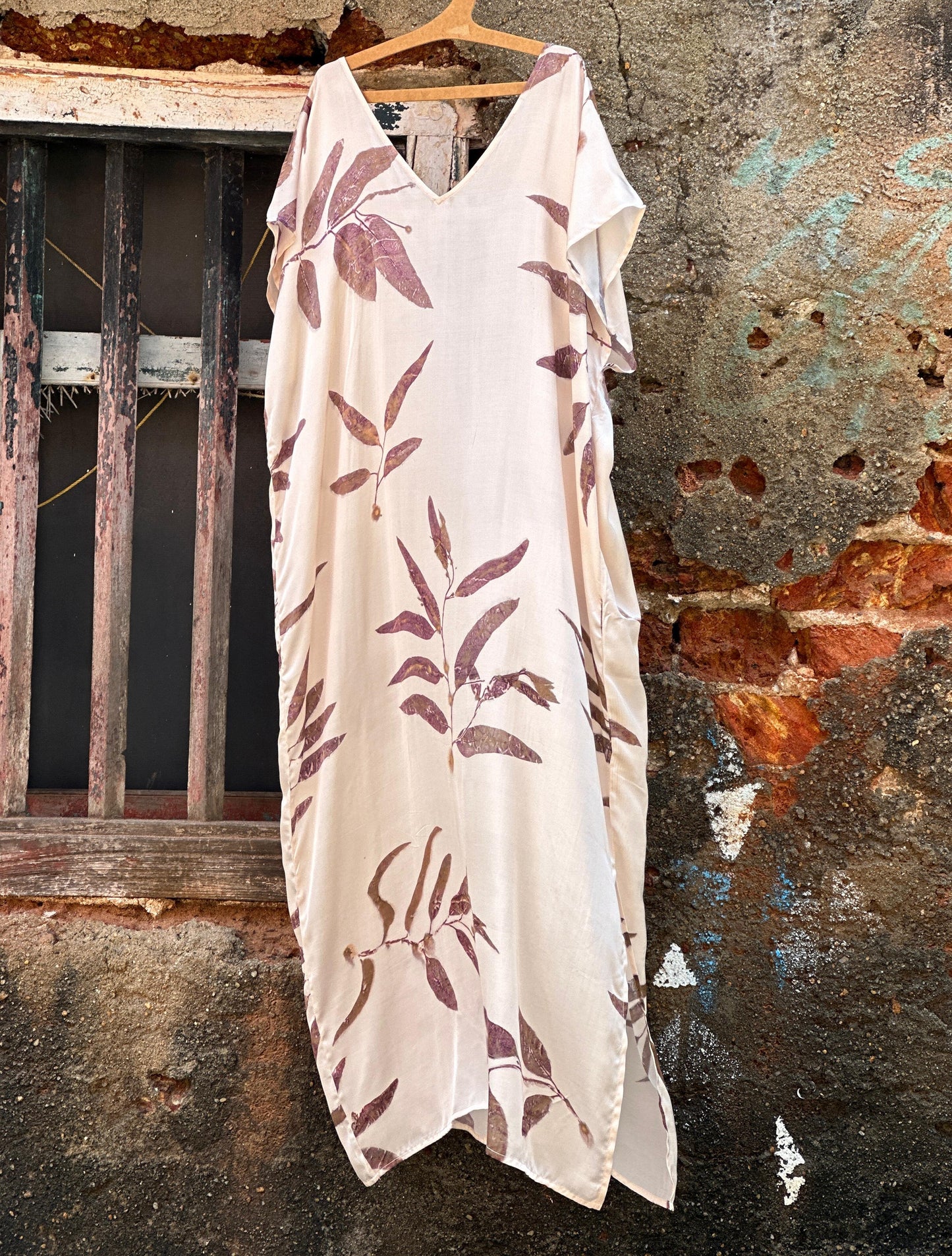 Shola Eco Print Dress