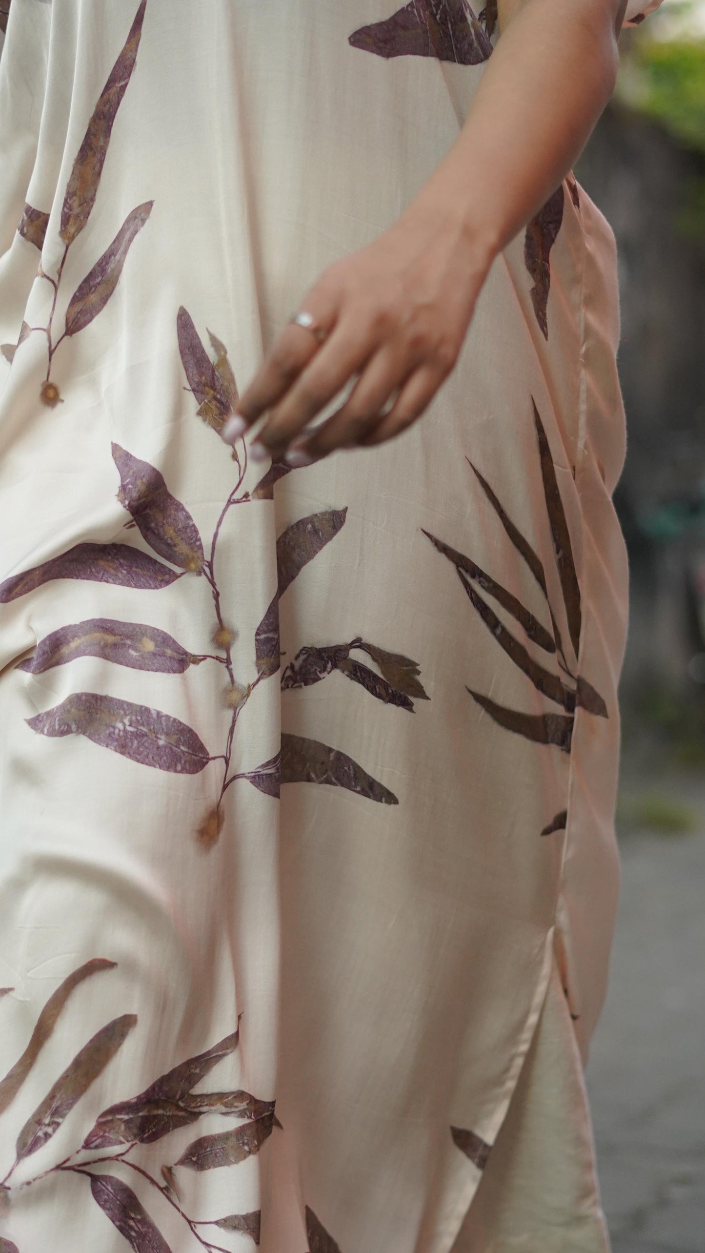 Shola Eco Print Dress