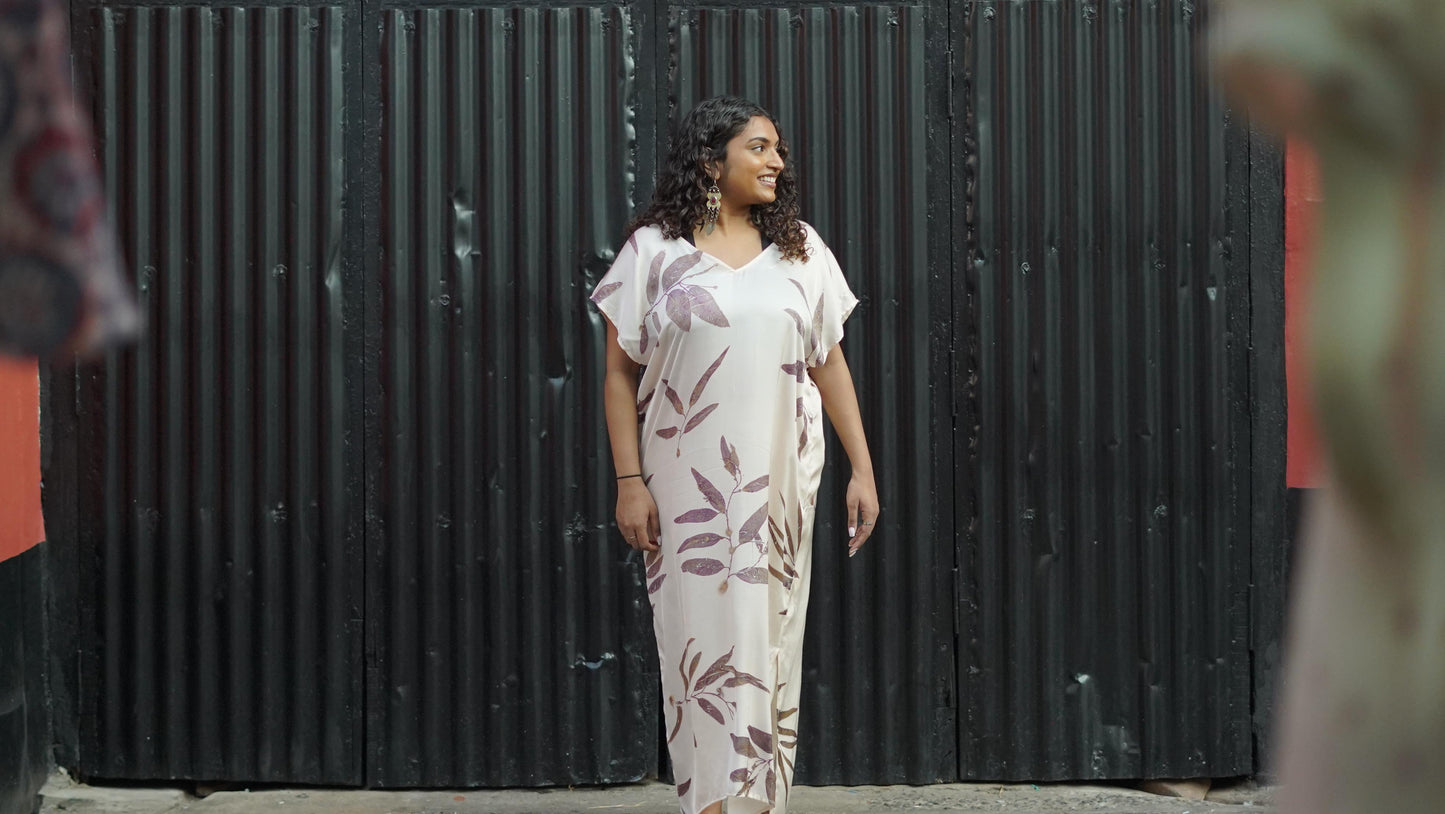 Shola Eco Print Dress