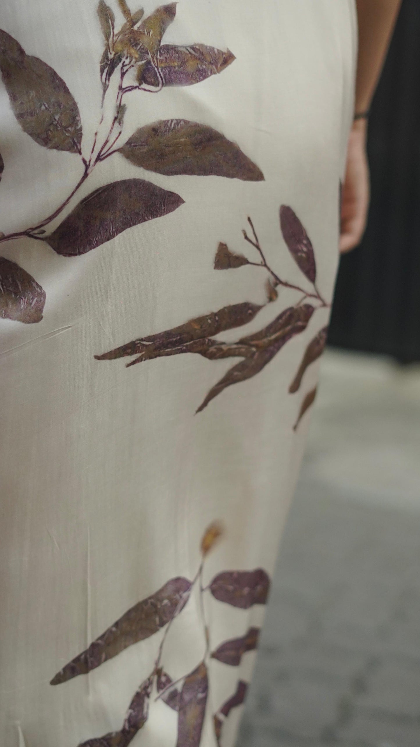 Shola Eco Print Dress