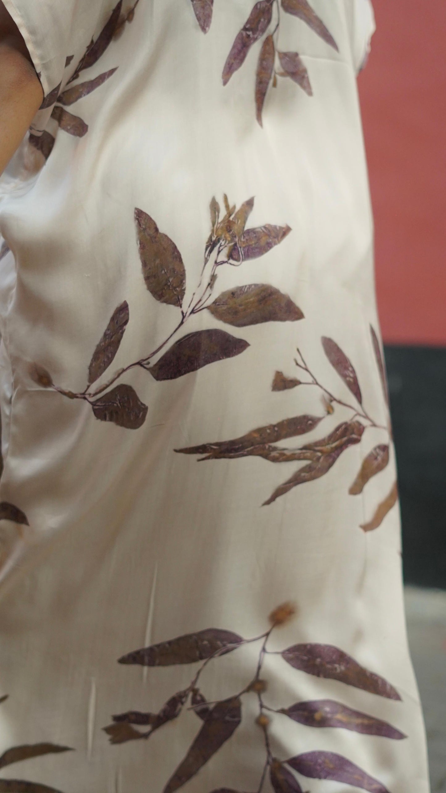 Shola Eco Print Dress