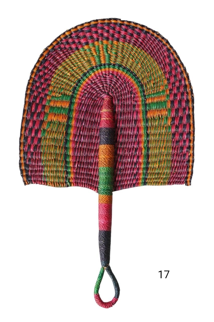 Accra Handwoven Fan/ Wall Decor