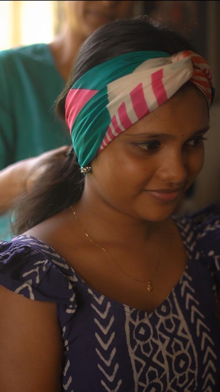 Botanical Inspired Pure Silk Scarf