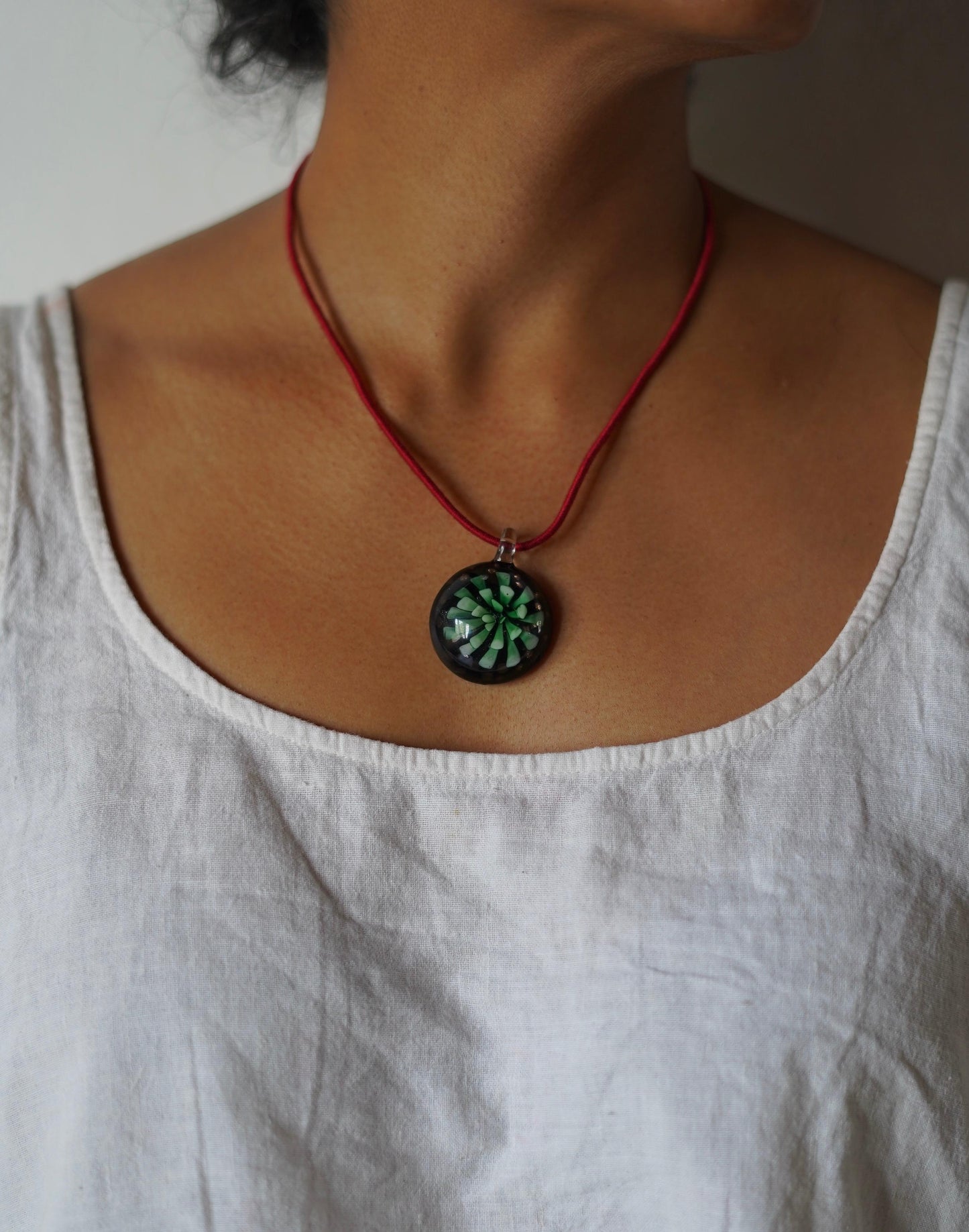 The Sea Glass Pendants