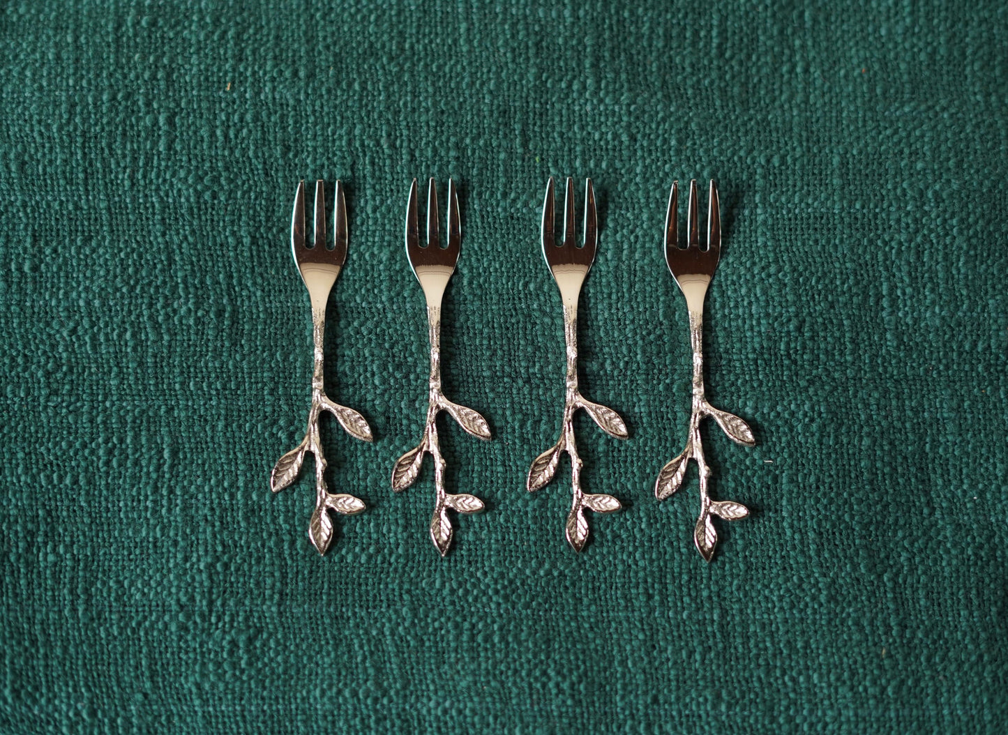Pecan Leaf Fork Set