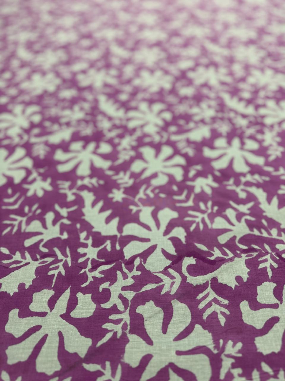 Wood Block Print  Baby Summer Quilt