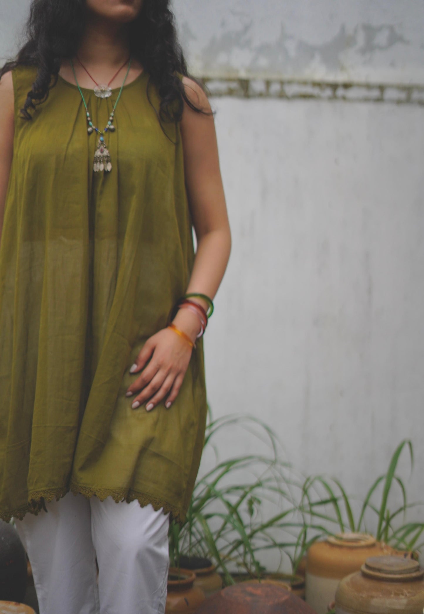 Corfu Sheer Cotton Tunic