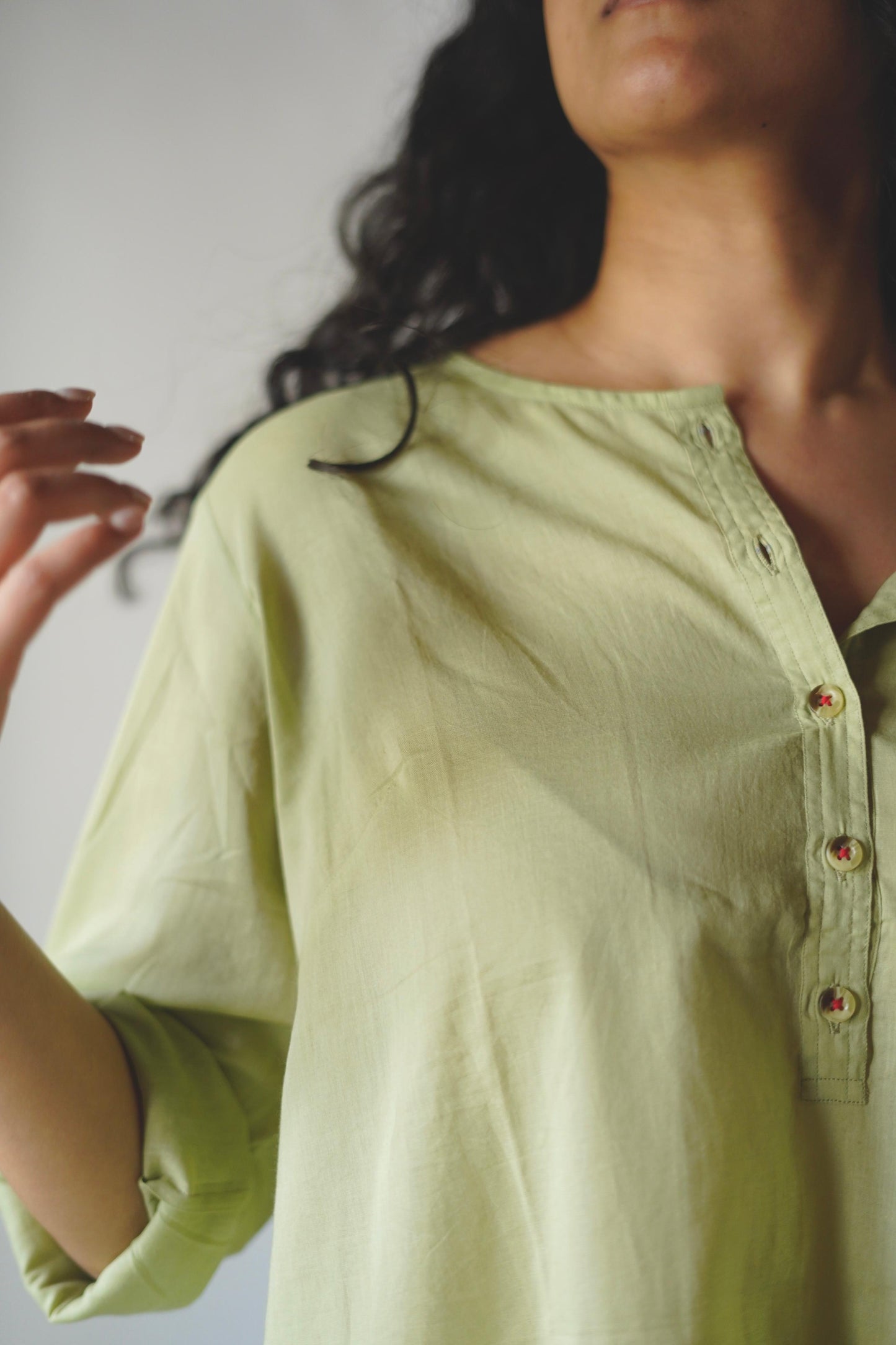 Summer Soft Muslin Cotton Tunic