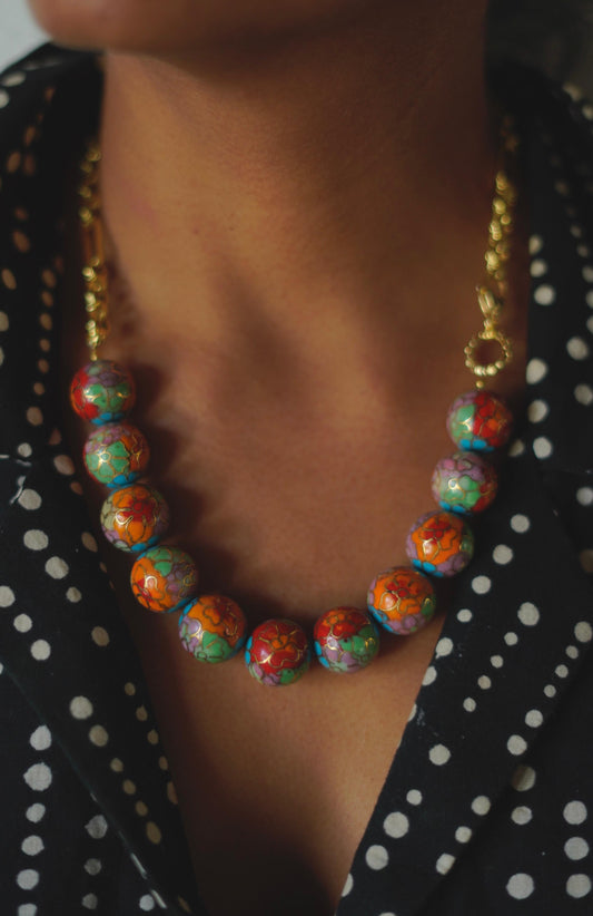 The Cloisonné Heirloom Necklace” 2