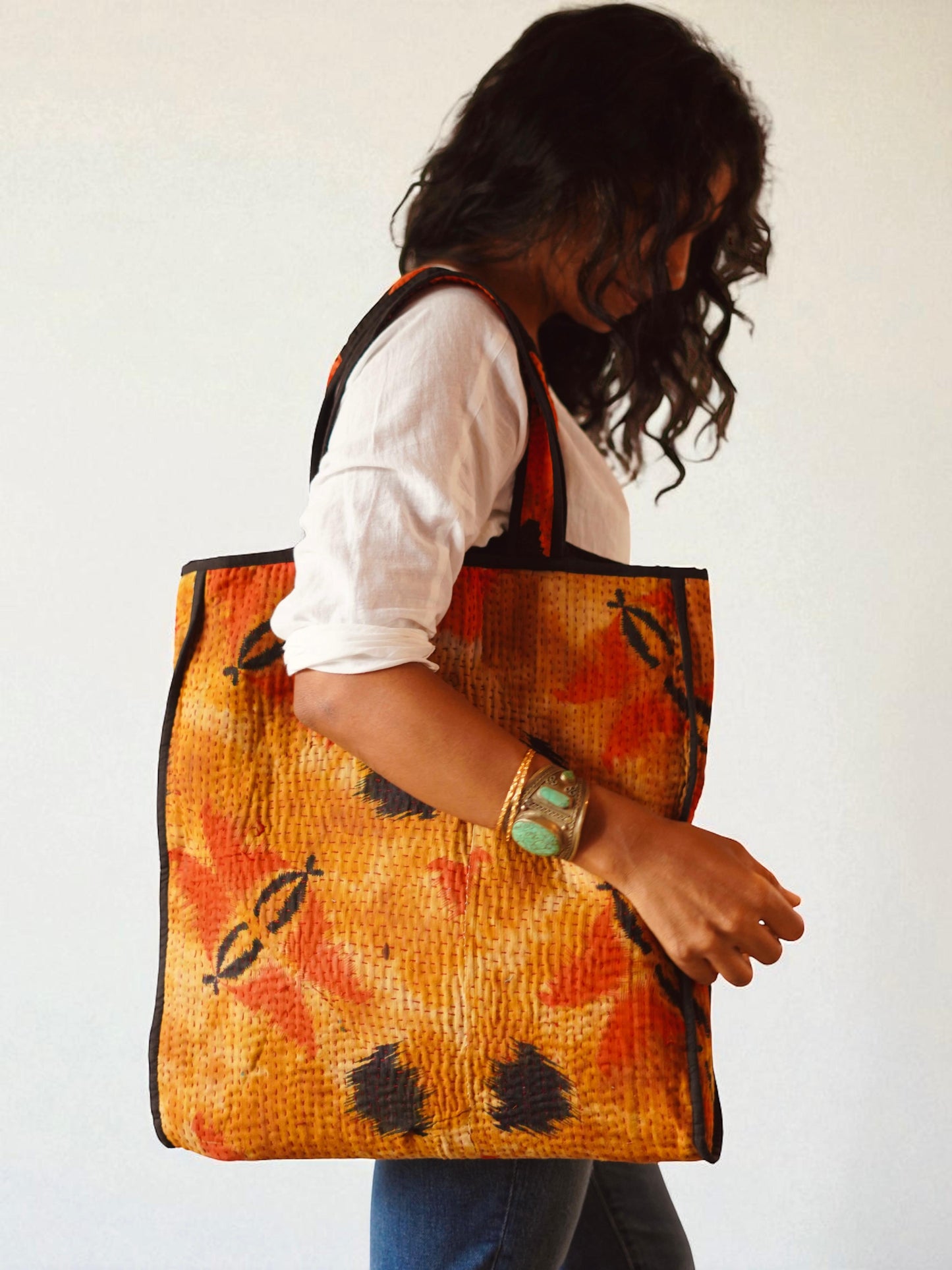 Comilla Vintage Kantha Tote