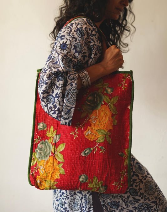 Comilla Vintage Kantha Tote
