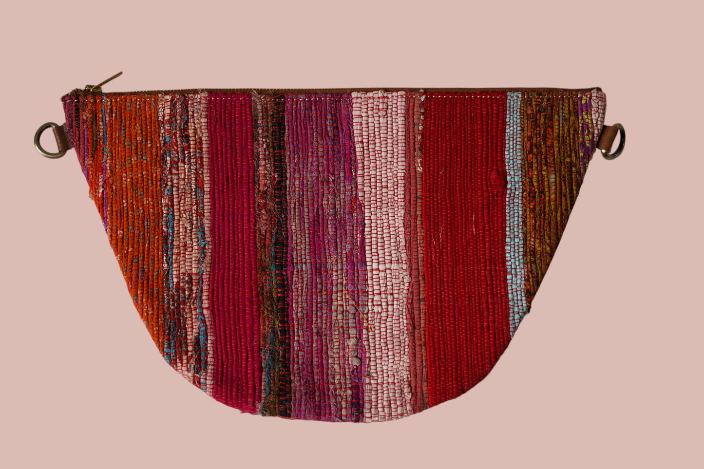 Aanya Hand-Woven Upcycled Crossbody/Fanny Pack