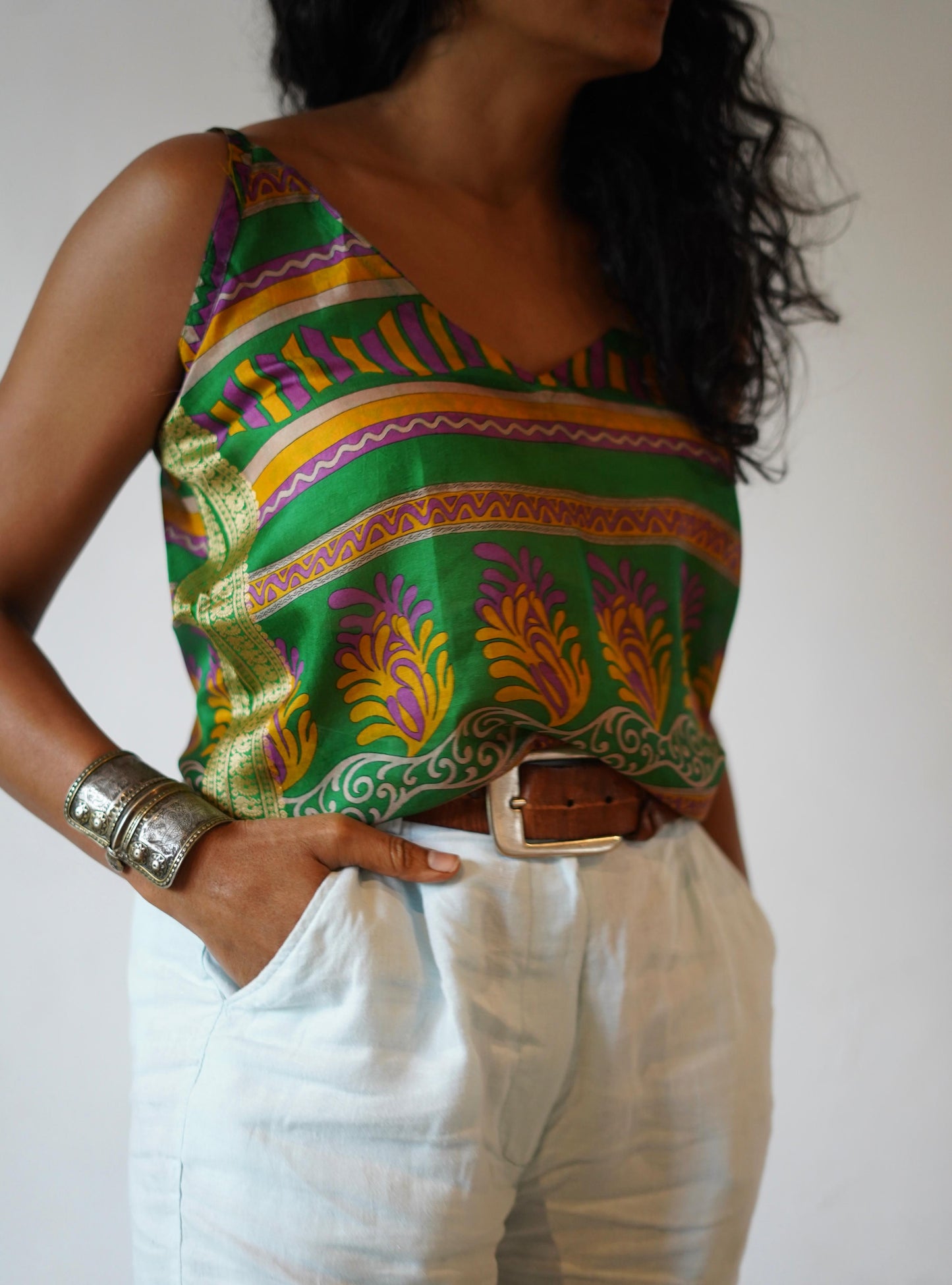 Farah : One-of-a-Kind Vintage Silk Camisole