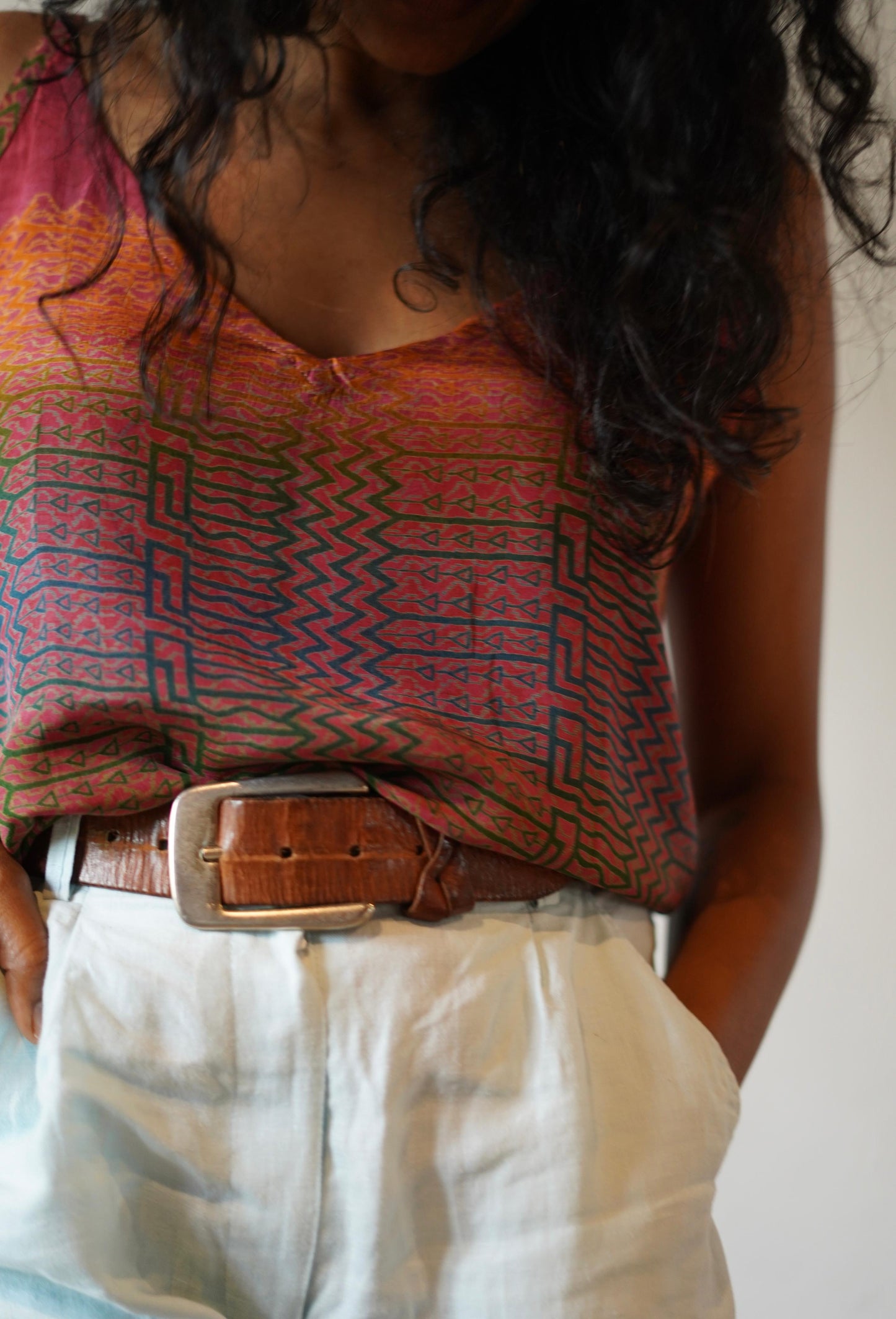 Farah : One-of-a-Kind Vintage Silk Camisole