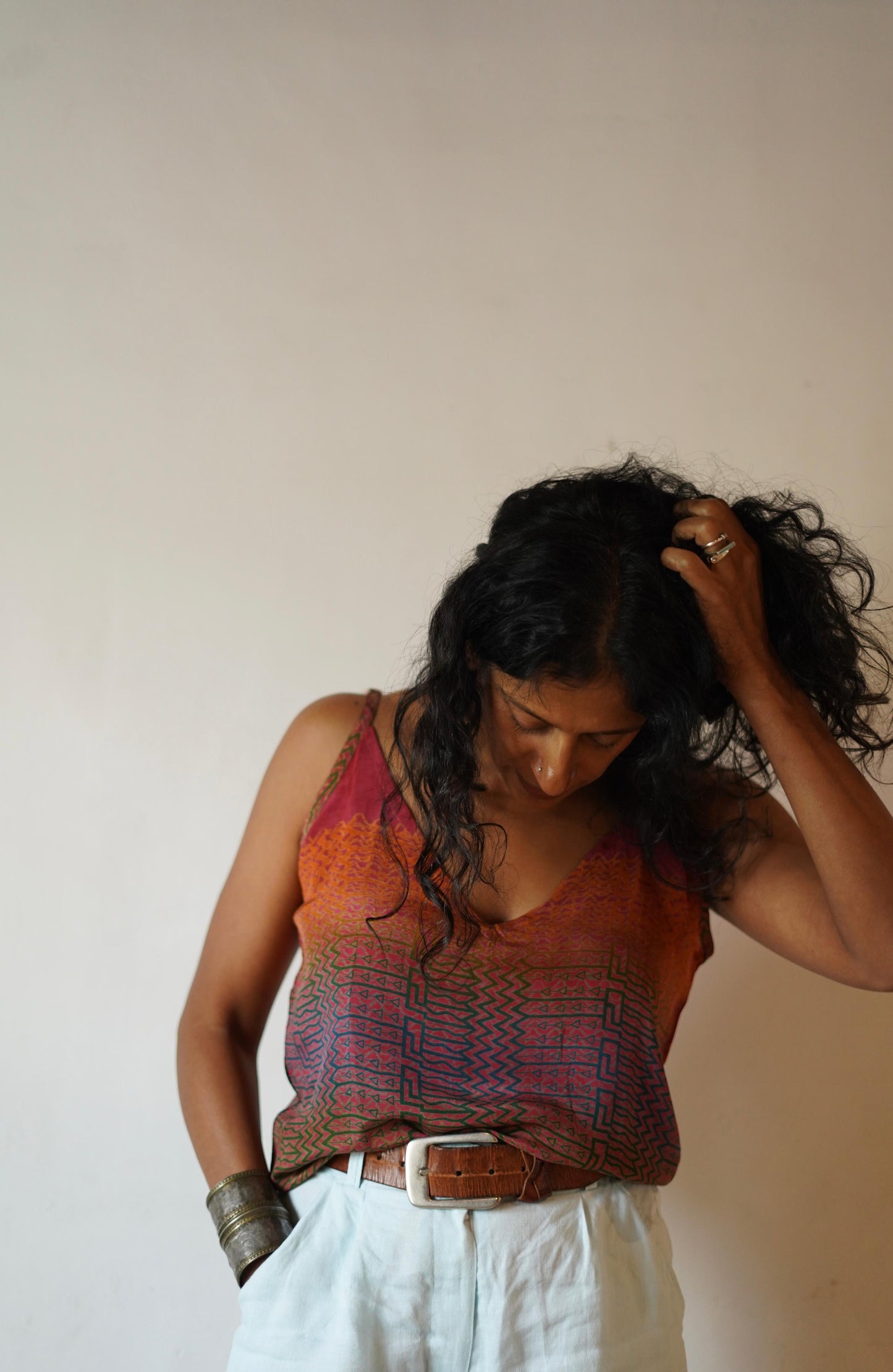 Farah : One-of-a-Kind Vintage Silk Camisole